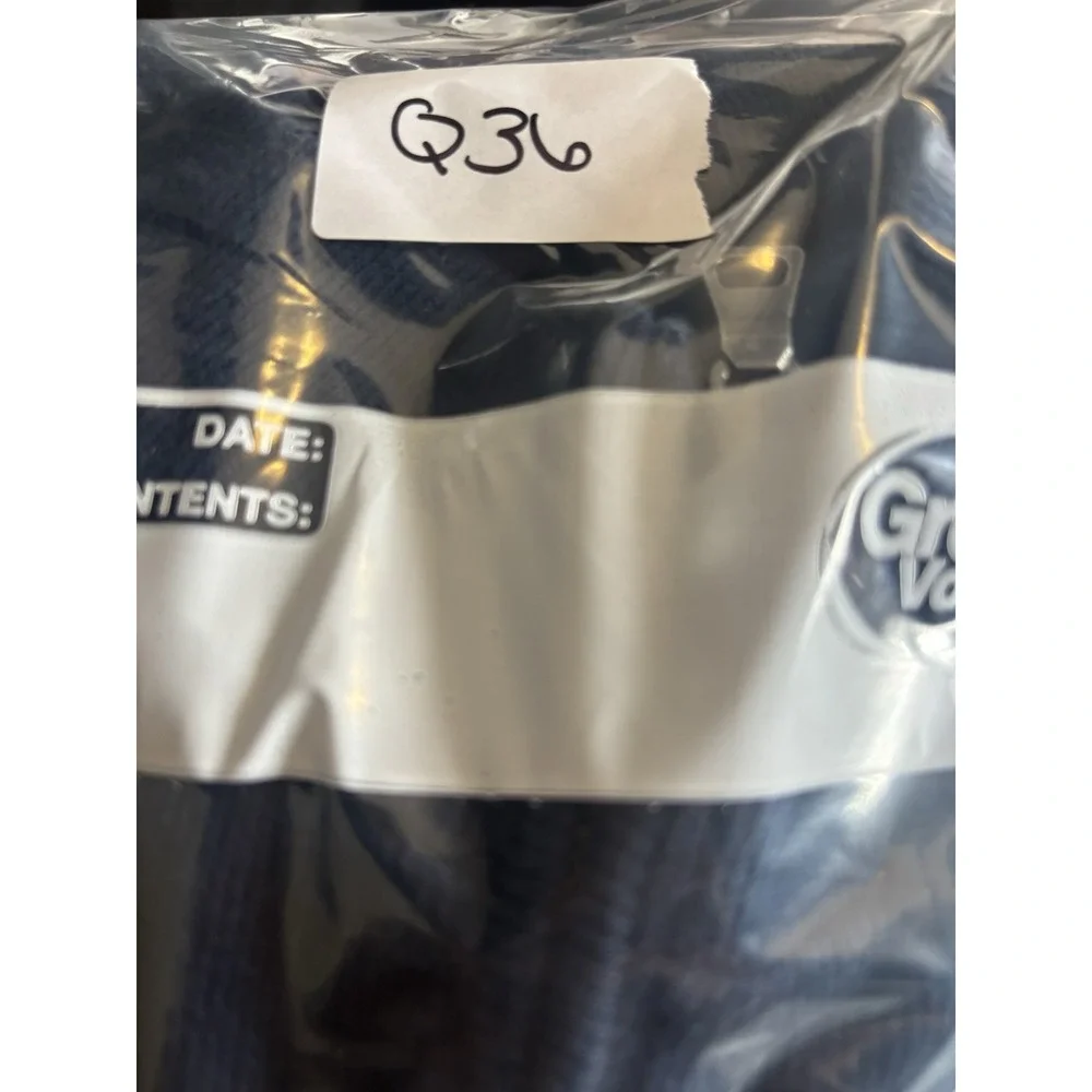 The Children's Place Boys Dark Blue Knit Zipper Shirt Size Large‎ Q36